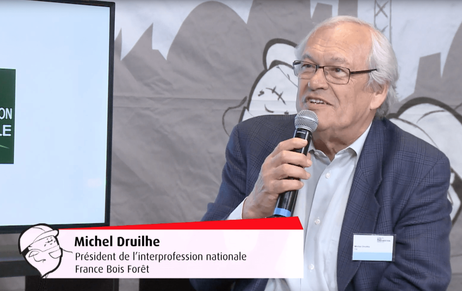 Forum Bois Construction 2019 : Interview de Michel Druilhe, Président de France Bois Forêt
