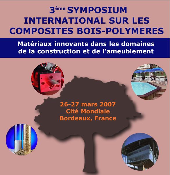 3e symposium sur les composites bois polymères