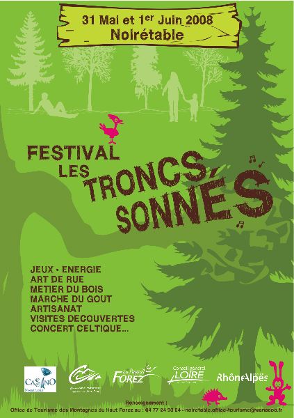 Loire : festival Les troncs sonnés