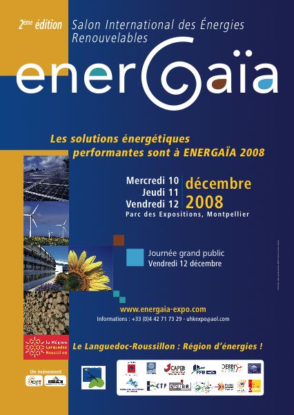 Montpellier : Energaïa, salon international des énergies renouvelables