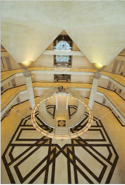 Intérieur boisé pour le nouveau musée de l’Art islamique du Qatar