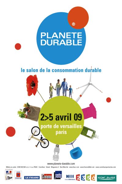 Planète Durable – Salon écoconso et style de vie – Paris Expo, porte de Versailles
