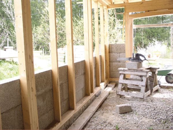 Journée technique « maison à ossature en bois et blocs de chanvre »
