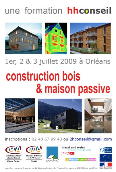 Formations « Construction bois et maison passive »