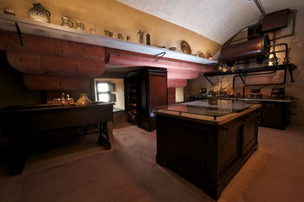 Château du Haut-Koenigsbourg : les cuisines impériales sont accessibles