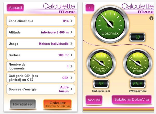 RT 2012 : une application iPhone pour calculer le Bbiomax et le Cepmax