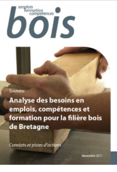 Analyse de besoins en emplois et compétences de la filière bois bretonne