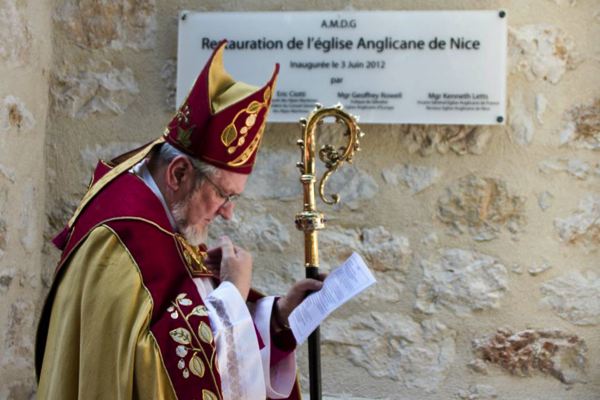Travaux terminés à l’église anglicane de Nice