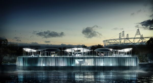Pavillon durable pour BMW aux jeux olympiques de Londres