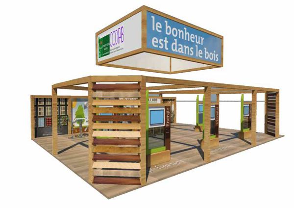 La filière forêt-bois française fait sa promotion au Salon international de l’agriculture