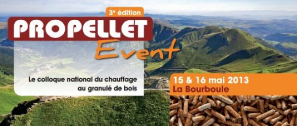 Propellet Event : rendez-vous des professionnels du granulé de bois en France
