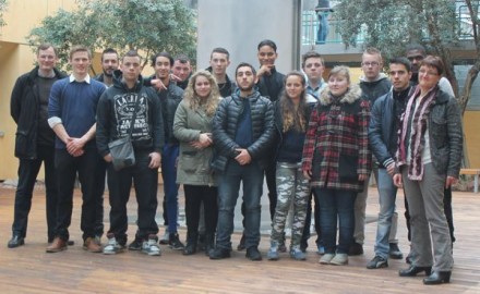 étudiants invités chez Layer en Allemagne