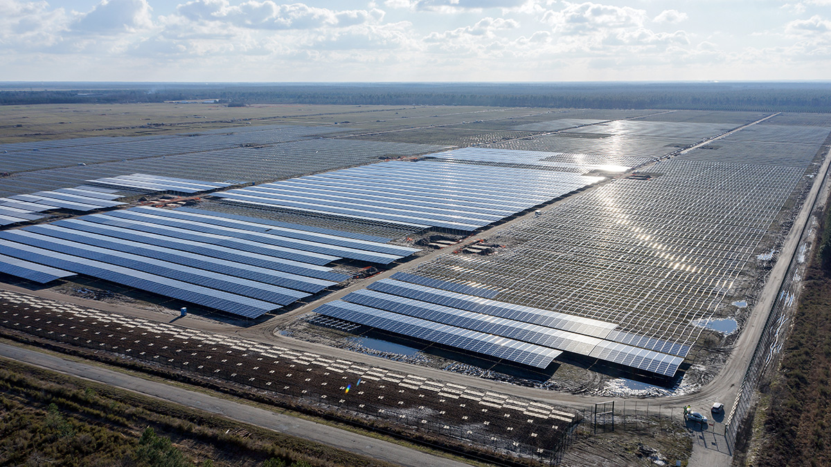 Le plus grand parc photovoltaïque d’Europe est inauguré