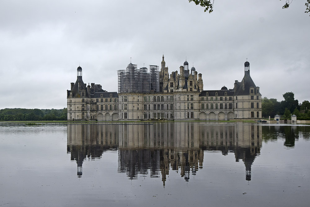 Le château de Chambord sauvé des eaux