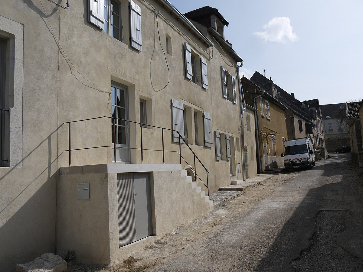 Prix MPF – René Fontaine : restauration d’une maison de village à Pesmes (70) pour en faire une habitation principale