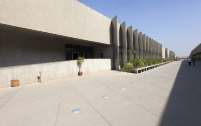 Découverte de deux statues pharaoniques