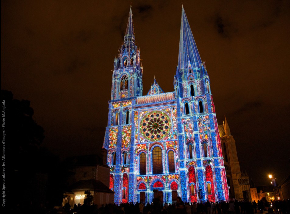 Mise en lumières de Chartres