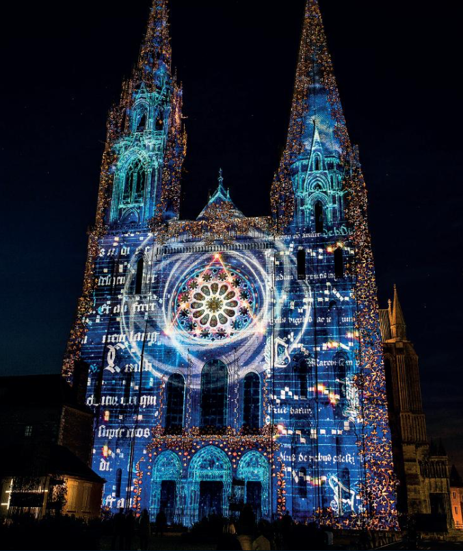 Chartres en lumières : la plus grande opération de valorisation du patrimoine par la lumière au monde