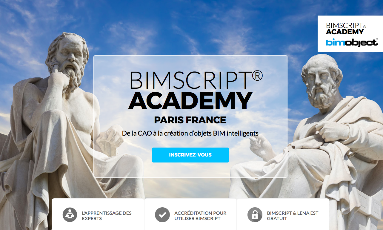 La première BIMscript Academy