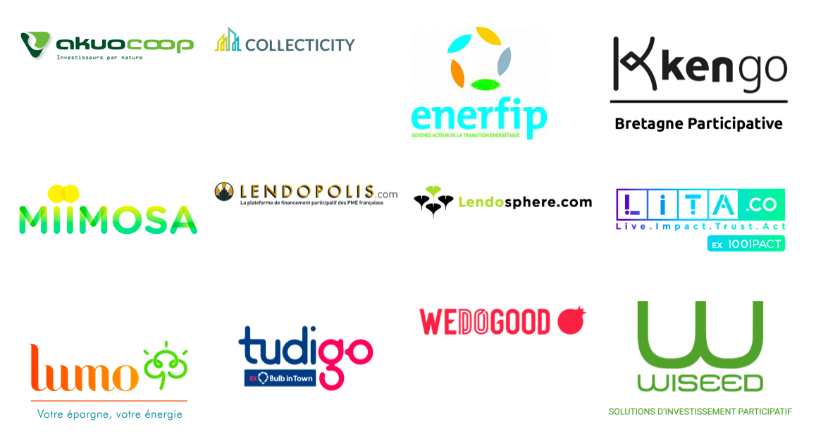 12 plateformes de crowdfunding pour le « Financement participatif pour la croissance verte »
