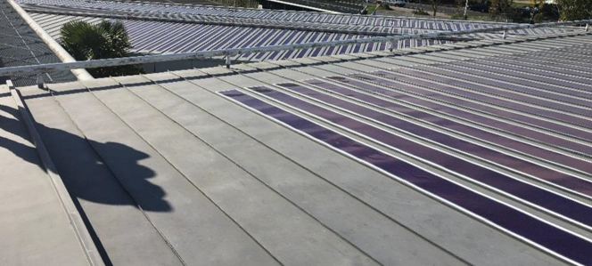 Du photovoltaïque organique sur la toiture d’un collège rochelais