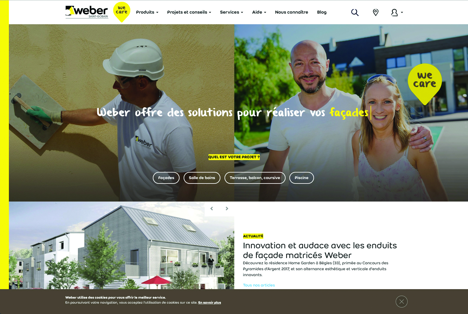 nouveau site Weber