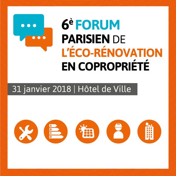 6e forum parisien de l’éco-rénovation en copropriété