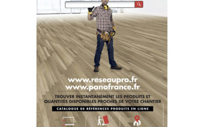 L’essentiel de l’offre produits Réseau Pro et Panofrance est sur le web