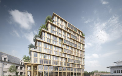 Du bois français pour l’immeuble du quartier EuroRennes