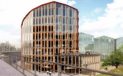 Structure mixte bois/béton pour le premier immeuble intégralement réalisé en BIM de Spie batignolles Ile-de-France