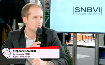 Stéphane Lambert, nouveau Président du SNBVI