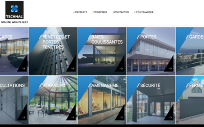 Un nouveau site internet Technal pour les professionnels