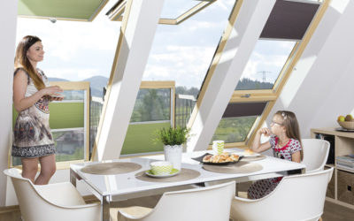 Un extérieur pour tous avec la fenêtre balcon FGH-V Galeria de FAKRO