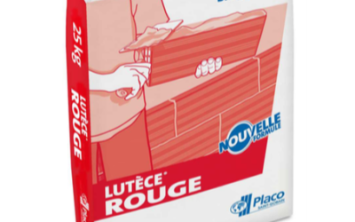 PLACO reformule son plâtre traditionnel « LUTÈCE ROUGE »