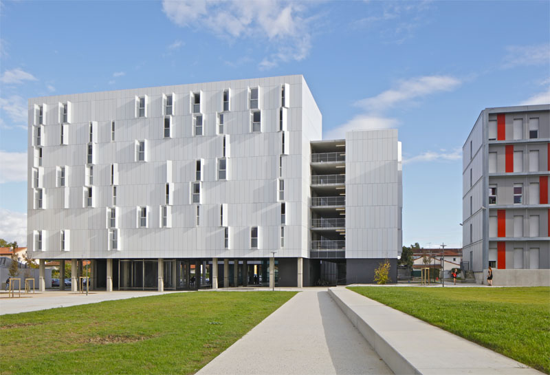 Olympe-de-Gouges : découvrez la façade mobile de cette résidence universitaire