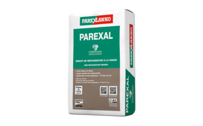 Parexal, l&rsquo;enduit de restauration à la chaux pour simplifier les chantiers