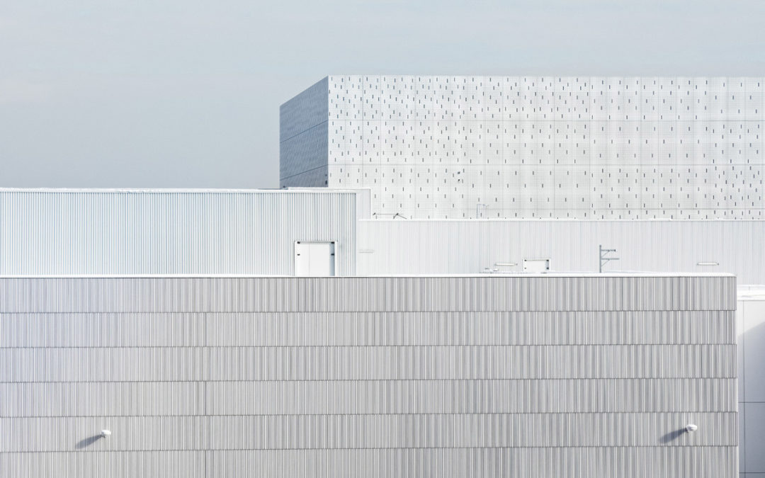 Le nouveau bâtiment coffre-fort de la Banque de France