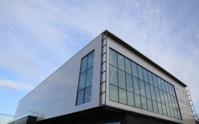 Acier et pierre pour le nouveau complexe sportif de Saint-Maur-des-Fossé