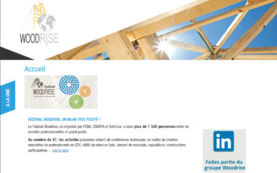 Woodrise online : plateforme d&rsquo;échanges et d&rsquo;informations de la construction bois