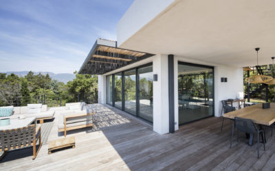 Coulissant grandes dimensions à levage