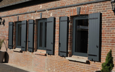 Les volets battants prennent de la couleur