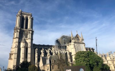 La dépollution au plomb continue autour de Notre-Dame de Paris
