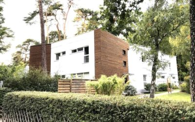 Potsdamer Chaussee: Des façades esthétiques en bois