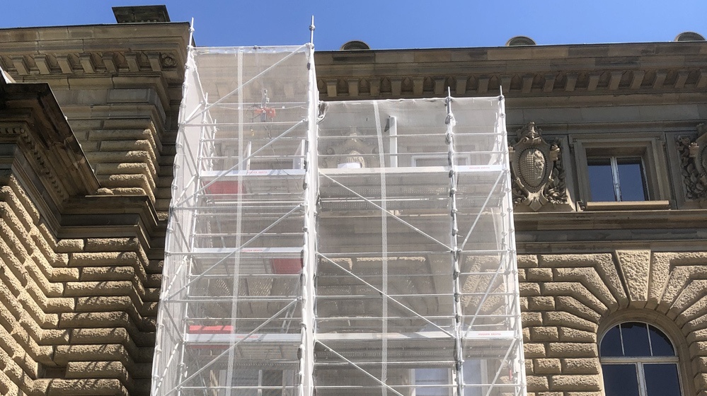 Restauration des menuiseries extérieures du Palais du Rhin