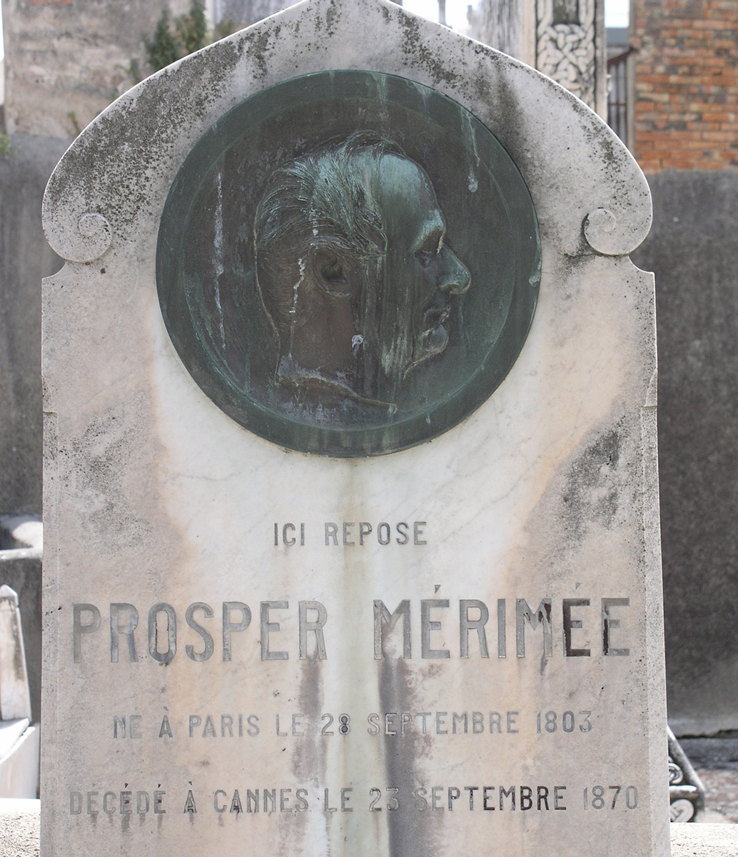Protection au titre des monuments historiques du tombeau de Prosper Mérimée à Cannes