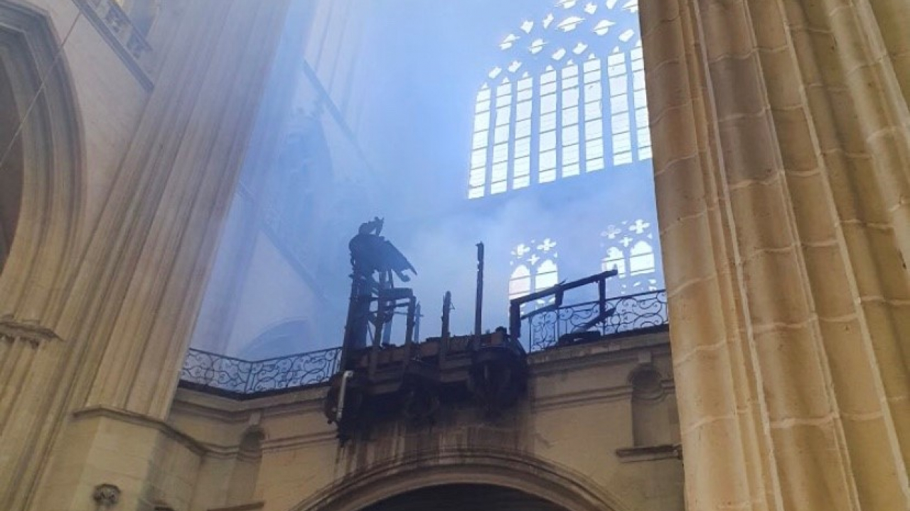 Le point sur l’incendie de la Cathédrale Saint-Pierre-et-Saint-Paul de Nantes