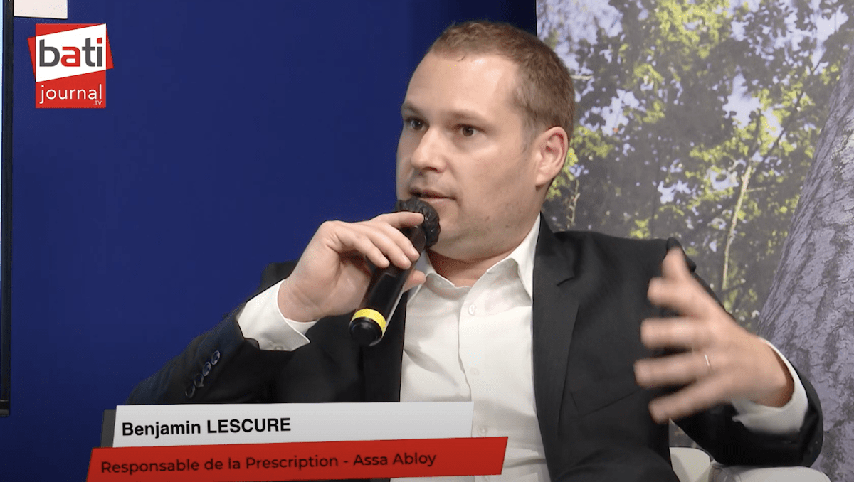 Entretien avec Benjamin Lescure, Responsable de la prescription chez Assa Abloy – UNTEC 2020