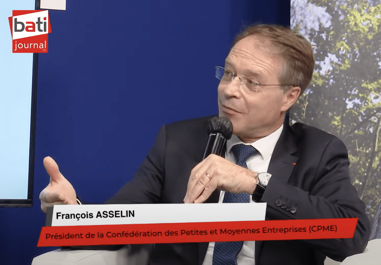 Entretien avec François Asselin, Président de la Confédération des Petites et Moyennes Entreprises