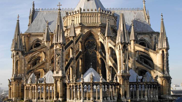 Restauration de la couverture en plomb des chapelles Nord-Est du chevet de la cathédrale de Reims
