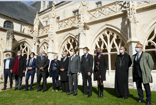 L’Etat soutient les travaux de restauration de l’Abbaye de Saint Wandrille